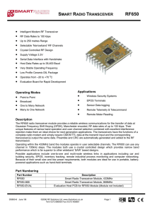 SMART RADIO TRANSCEIVER