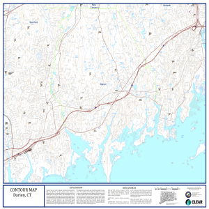 Contour Map - CT Eco - University of Connecticut