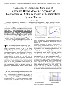 Validation of Impedance-Data