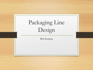 Packaging Line Design