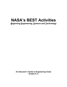 NASA`s BEST Activities