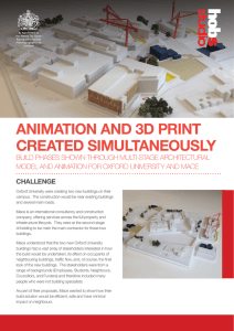 ANIMATION AND 3D PRINT CREATED SIMULTANEOUSLY