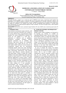 modeling and simulation of closed loop controlled vsi fed pmbldc