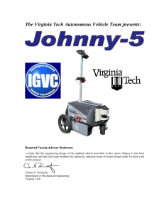 The Virginia Tech Autonomous Vehicle Team presents: