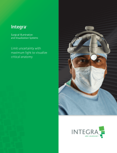 Headlights - Integra LifeSciences