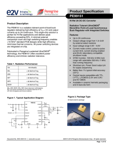 Datasheet - Peregrine Semiconductor