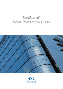 SunGuard® Solar Protection Glass - Guardian