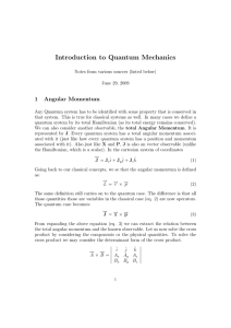 Introduction to Quantum Mechanics