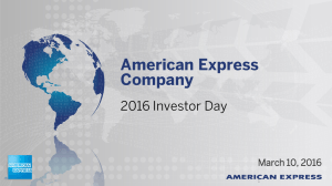 American Express Company - American Express Investor Relations