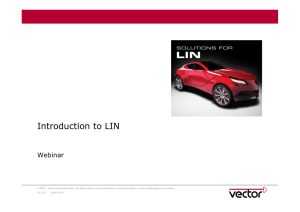 Introduction to LIN