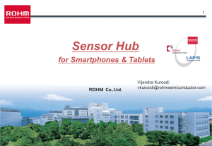 Sensor Hub for Smartphones and Tablets Presentation