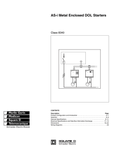 AS-i Metal Enclosed DOL Starters