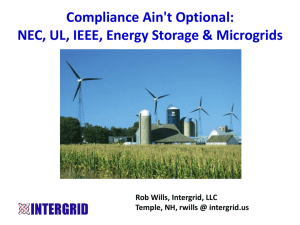 Compliance Ain`t Optional: NEC, UL, IEEE, Energy Storage