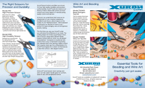 Essential Tools for Beading and Wire Art