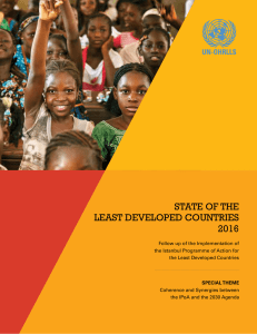 State of the Least Developed Countries 2016 - UN