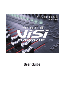 ViSi Remote User Guide V2.1