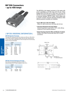 SB®350 Connectors - up to 450 Amps