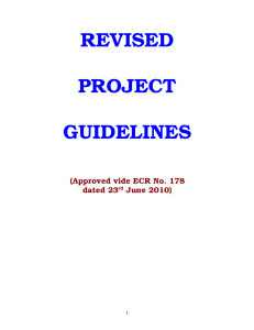 8 Revised Project Guidlines