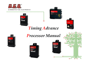 Timing Advance Processor Manual