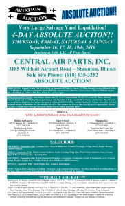 4-DAY ABSOLUTE AUCTION!! CENTRAL AIR