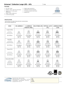 Universe® Collection Large LED – UCL