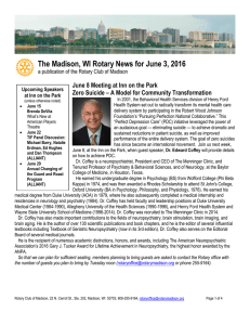 Rotary News June 3, 2016