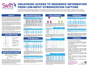 Unlocking Access to Sequence Information From Low
