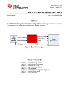 SN65LVDS324 Implementation Guide