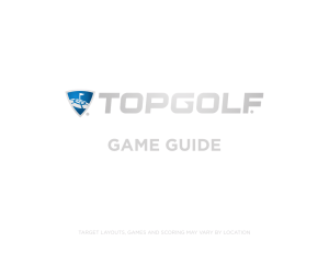 Topgolf Game Guide