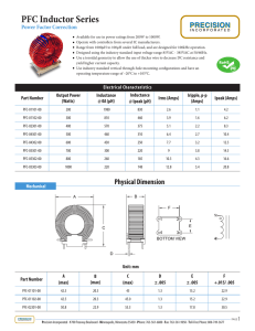 PFC Inductor Series