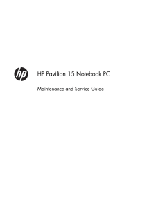 HP Pavilion 15 Notebook PC