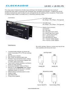 LB-001 + LB-001-PS ON 1 2