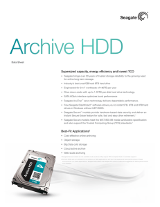Archive HDD