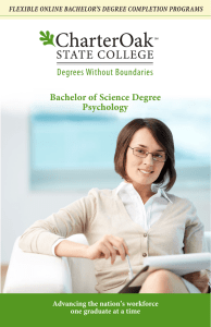 Bachelor Of Science Degree Psychology