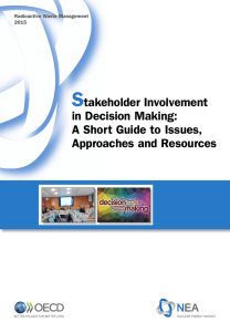 Stakeholder Involvement in Decision Making