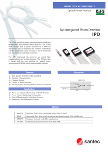 Tap-Integrated Photo Detector