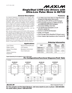 MAX9110,12 - Part Number Search