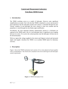 Control and Measurement Laboratory Twin Rotor MIMO System 1