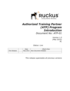 Authorized Training Partner (ATP) Program