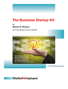 The Business Startup Kit