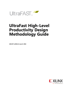 UltraFast High Level Productivity Design Methodology Guide