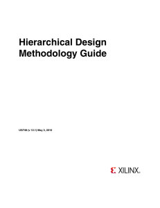 Xilinx Hierarchical Design Methodology Guide