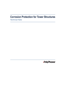 Corrosion Protection for Tower Structures