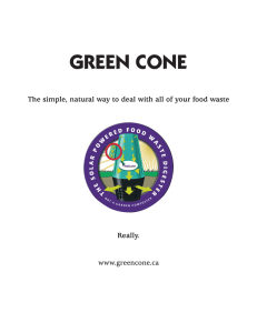 Green Cone Manual - Huron
