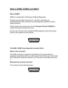 What is EOBD, EOBD2 and OBD-II - Crypton