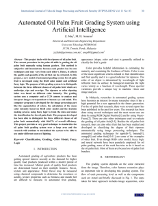 Automated Oil Palm Fruit Grading System using Artificial