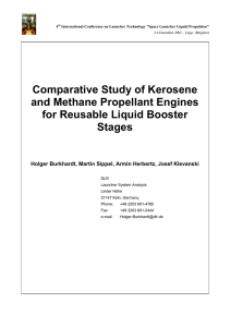 Comparative Study of Kerosene and Methane Propellant Engines