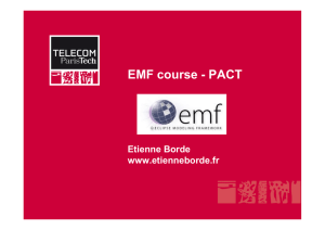EMF course - PACT - Sites personnels de TELECOM ParisTech