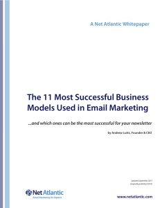 The 11 Most Successful Business Models Used in