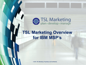 For more information on the services TSL provides MSPs (PDF